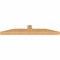 Ekena Millwork Portland Smooth Timber Gable Bracket, Western Red Cedar, 72"W x 12"H x 5 1/2"D x 5 1/2"F, 4/12 Pitch GBW072X12X0606POR00SWR - alternate 5